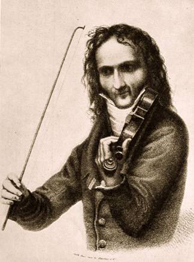 Der Italiener Paganini (1782 – 1840) - der größte aller Violin-Virtuosen