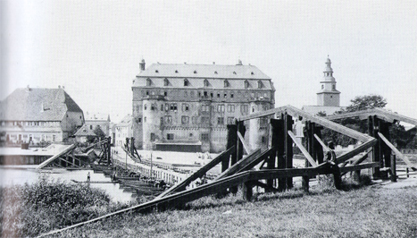 Isenburger Schloss Mitte des 19. Jhs