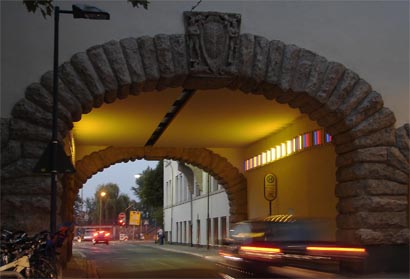 Lichttunnel Innenstadt